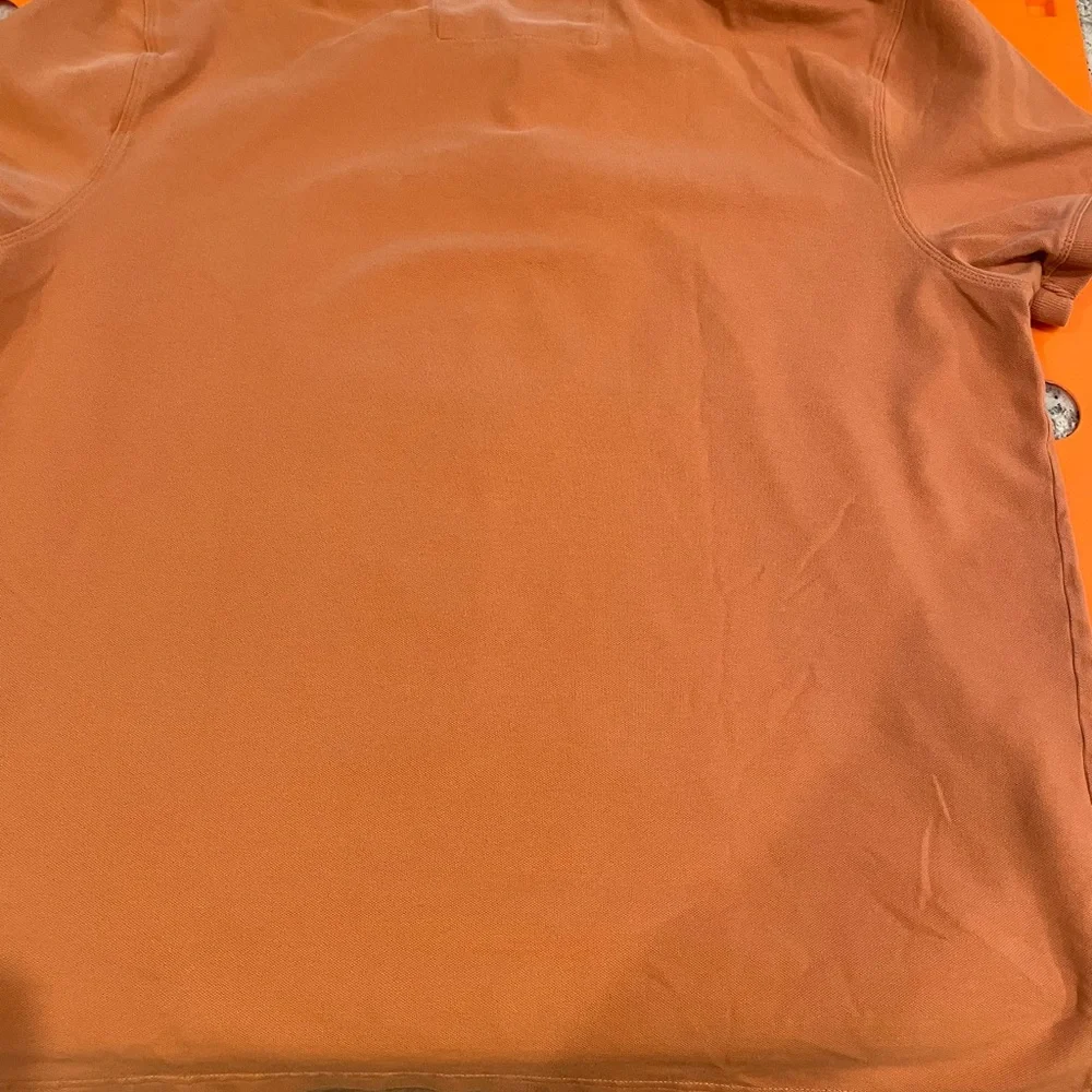 Banana Republuc mens orange XL polo with their iconic elephant logo - Picture 5 of 5